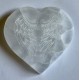 Selenite Angel Wings Heart